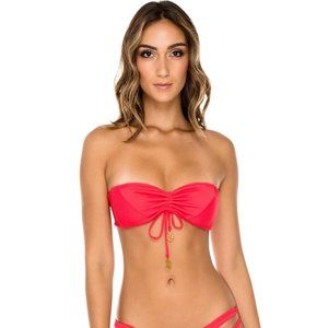 Luli Fama TRIANA Bandeau Bikini Top